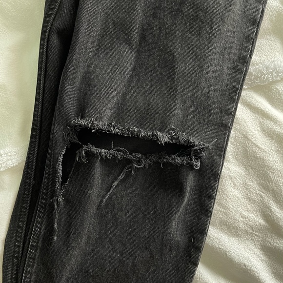 Abercrombie 90s straight ultra high rise jeans size 30R - Picture 2 of 3